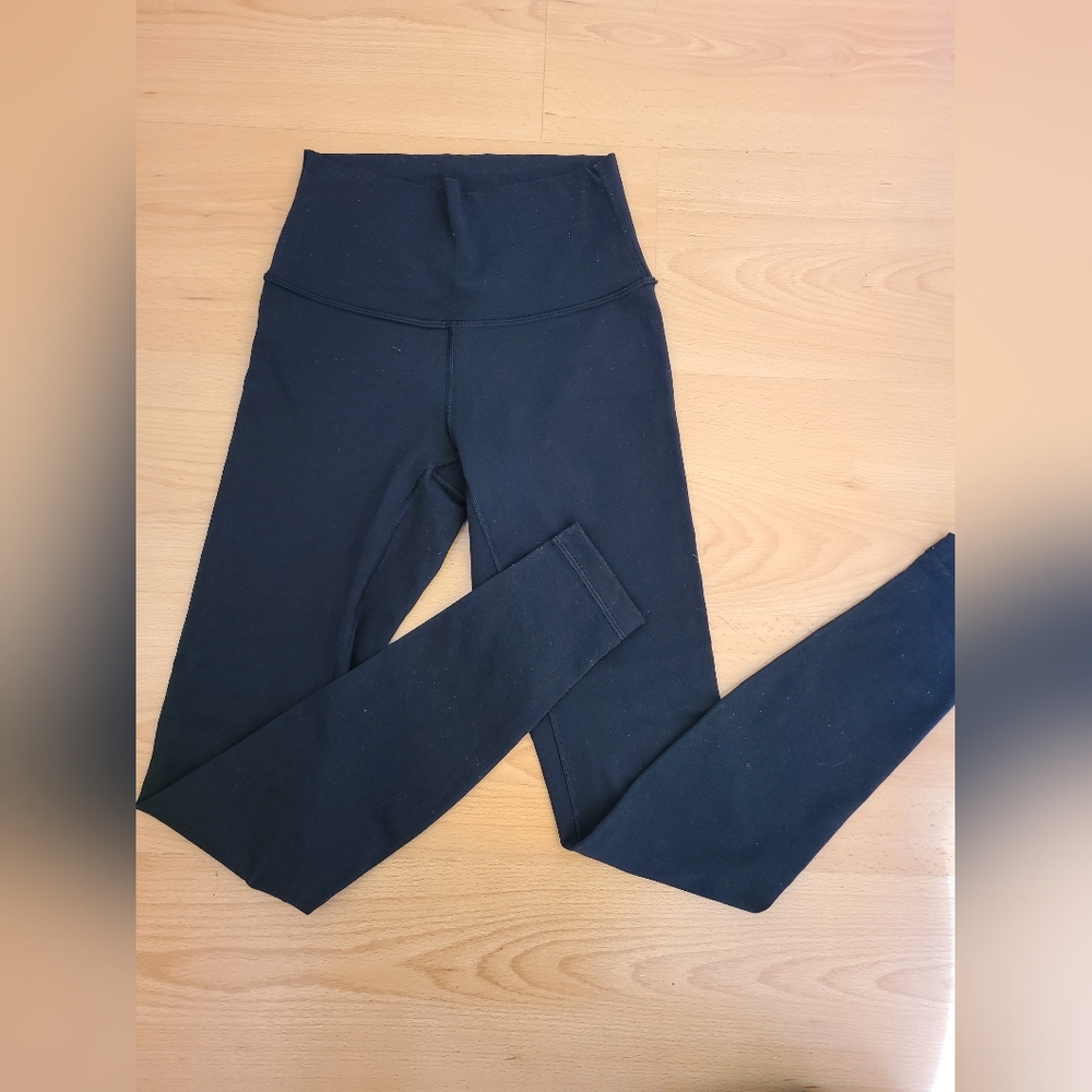 Lululemon Wunder Under High-Rise (9 inches) Tight *Full-On Luon 28" Black size 4 - Picture 6 of 11